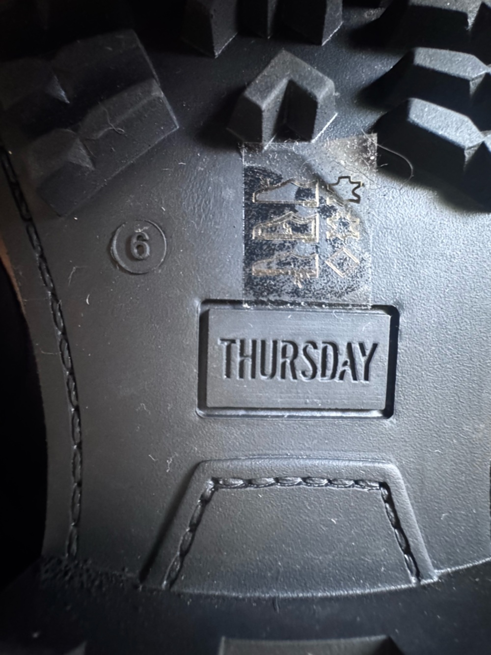 Thursday Quest Black Combat Moto Boots 6 (+) - Picture 16 of 16